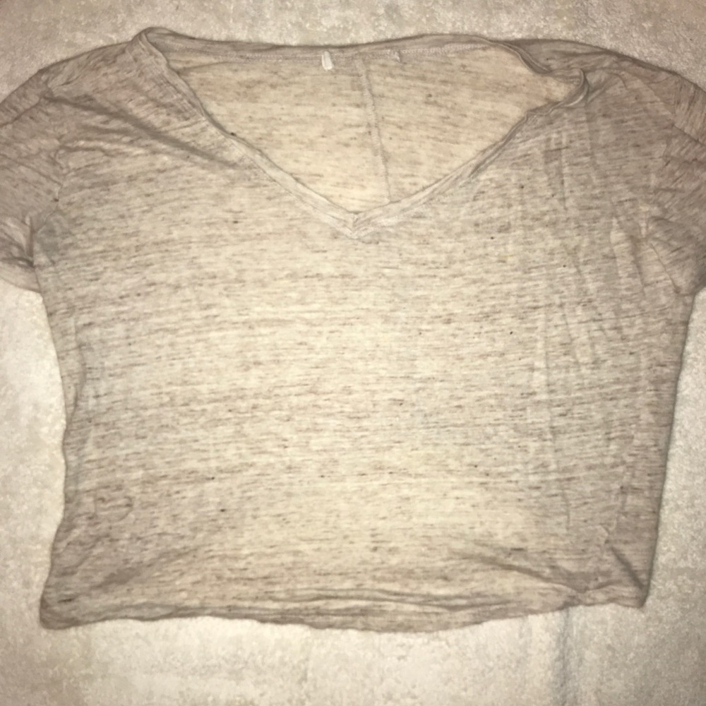 Off the shoulder crop top